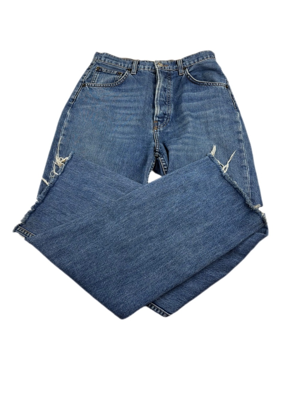 Reformation Teigen High Cigarette Baltic Wash Jean Size 26